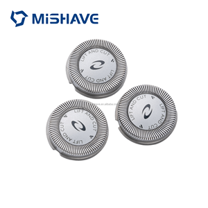 HQ64 Double Layer Blades 3pcs Replacement <strong>Shaver</strong> <strong>Head</strong> for Philips <strong>Norelco</strong> HQ64 HQ54 HQ6070 HQ6073 7310XL PT710 HQ7325 HQ7340 - Product Image 1