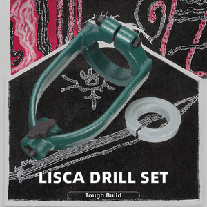 Machine à mortaiser <span class=keywords><strong>LISCA</strong></span> DIY, outils de mortaise et de tenon pour le travail du bois, perceuse à colonne, ensemble de gabarits pour trous circulaires et carrés, burin - Product Image 2