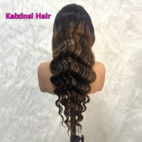 Perruques en cheveux humains Deep Wave en gros, perruques Lace Front en cheveux humains, perruques Lace Frontal HD en cheveux vierges alignés pour femmes noires