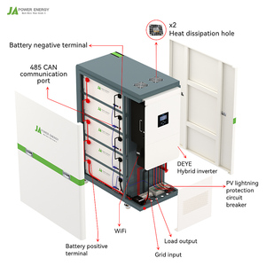 Sistema de Almacenamiento de Energía Solar Todo en Uno JApower de 50kW 12kW 40kWh con Inversor Deye para Energía de Respaldo Residencial - Product Image 5