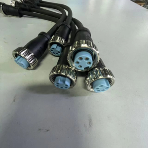 <span class=keywords><strong>7</strong></span>/8 "كبل مستشعر مقاوم للماء موصل الذكور إلى الإناث 5 دبوس مصبوب 1M PVC DeviceNet/CANopen كابل - Product Image 1