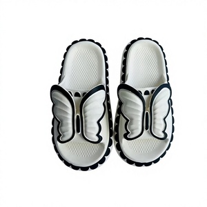 Sandales ouvertes blanches en EVA avec nœud décoratif, antidérapantes, pour l'été, à porter à la maison, doublure en PVC, tendance, tailles 37 38 39 40 - Product Image 1