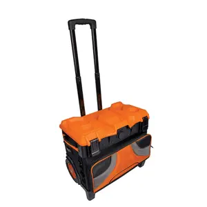 2022 Factory Direct Premium Custom Trolley Tool Box Heavy Duty Rolling Tool Case Hard Cover Tool Carry Bag with Wheel