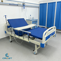 Lit médicalisé ABS personnalisé multifonctionnel manuel/électrique pour personnes âgées - Capacité 280 kg, garantie 3 ans, direct usine