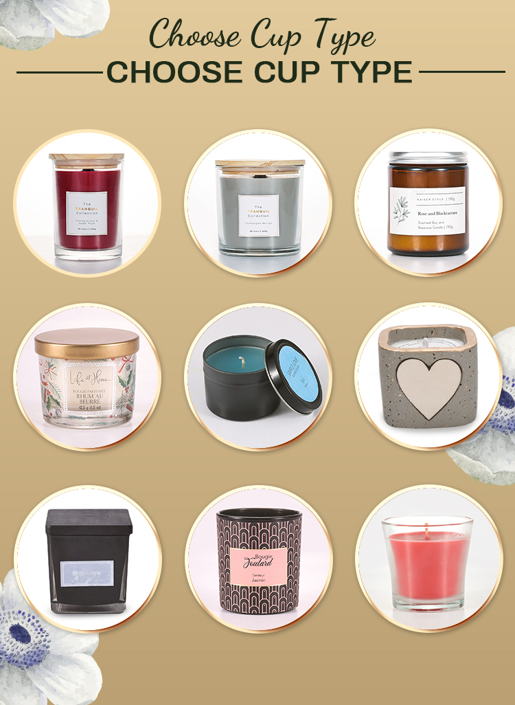 AROMA HOME Luxury Private Label Custom Aromatherapy Nordic Ins Fragrance Scented Soy Wax Clear Jar Candles With Gift Box 8