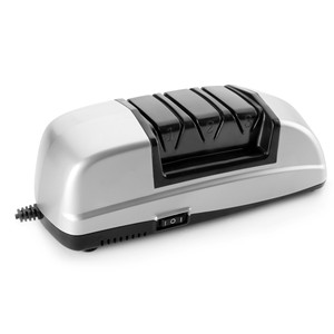 Aiguiseur de couteaux électrique 3 étapes avec interrupteur d'alimentation pour usage en cuisine - Product Image 1
