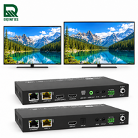 Extender KVM HDBaseT 18Gbps HD-MI 100m Bi-directional PoC ARC Audio Return Channel HDMI Loopout Transmitter Receiver