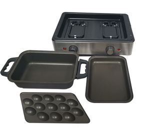 <span class=keywords><strong>3</strong></span>-In-1 Multi-Functie Met Bbq Grill & Hot Pot & Takoyaki Maker - Product Image 4