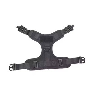 ชุดสายรัดสำหรับสุนัขผ้าไนลอนนุ่มสามารถปรับได้ไม่ดึงยุทธวิธีสายรัดสำหรับสัตว์เลี้ยง - Product Image 1