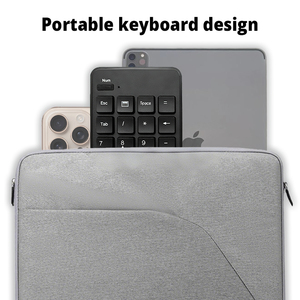 2.4G Number Pad Ultra-thin Wireless Numpad USB Rechargeable <strong>Numeric</strong> <strong>Keypad</strong> IOS Android Window Digital <strong>Keyboard</strong> - Product Image 4