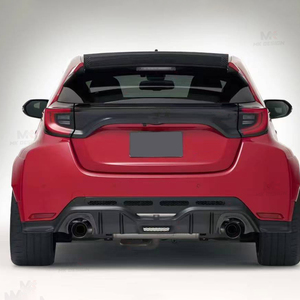 Alerón Trasero de Fibra de Carbono Estilo VRS para Toyota <span class=keywords><strong>Yaris</strong></span> <span class=keywords><strong>Cross</strong></span> <span class=keywords><strong>GR</strong></span> Mxpa12 Gxpa16, Alerón de Techo, Alerón Trasero de Carbono - Product Image 6