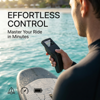 Accessoires de planche à surf électrique hydrofoil à commande à distance, avec écran numérique Bluetooth intelligent et design flottant, très tendance