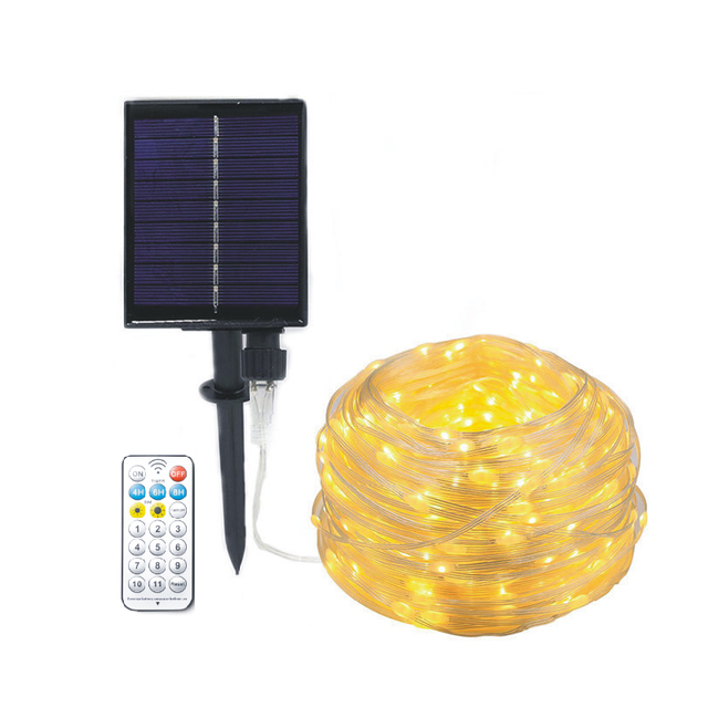 10/20/30/50/100m Holiday Lighting Decoration Waterproof Outdoor China Wholesale Led Solar Garden String Light