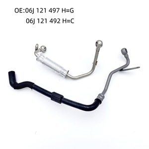 Tuyau de liquide de refroidissement moteur VW 06J121492H pour Passat Golf Magotan Octavia, tuyau de turbocompresseur, ensemble de deux pièces - Product Image 5