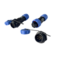 WEIPU Série Pulse la plus vendue – Prise d'aviation étanche SP1310P/SP1312 pour automatisation industrielle – 5-6-7-9 broches