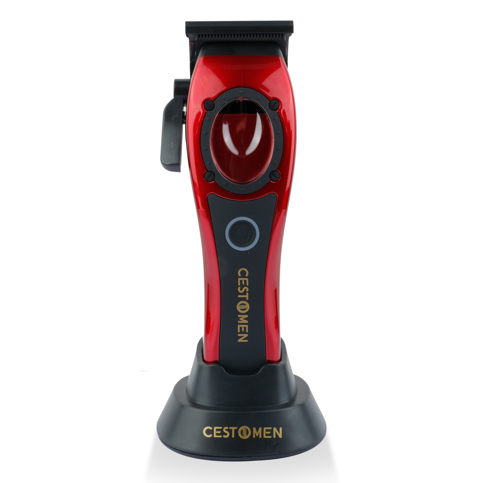 Tagliacapelli da barbiere rosso C-01
