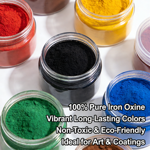 ossido di ferro inorganico pigmento Fe2O3 ceramica mattone di cemento colore polvere prezzo per rivestimenti vernici - Product Image 3