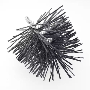 Kit de brosses de nettoyage pour poêle à granulés rond, foyer polyvalent et cheminée - Product Image 4
