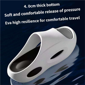 Sandalias de EVA de doble capa simples de moda para hombre para verano, chanclas antideslizantes antiolor para acampar al aire libre, nuevo estilo para parejas - Product Image 5