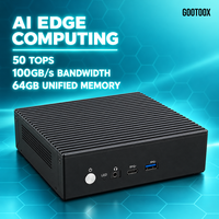 Unit Komputasi AI Edge 50 TOPS Komputer Edge Kepadatan Tinggi untuk Visi Multi-Kamera
