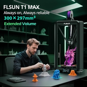 เครื่องพิมพ์สามมิติ FLSUN T1 Pro Delta รุ่นใหม่ USB ความเร็วสูง 1000 มม./วินาที ความแม่นยำสูง ดีไซน์เงียบพิเศษ เหมาะสำหรับสำนักงาน หัวฉีดเหล็ก รองรับ PLA - Product Image 4