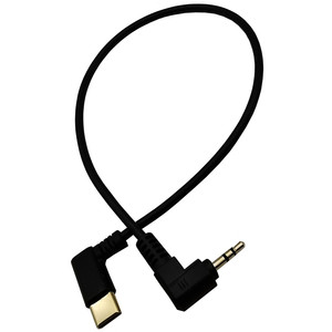 Tipo-c a 2,5mm macho chapado en oro codo Adaptador de audio teléfono móvil coche AUX altavoz Cable de auriculares - Product Image 2