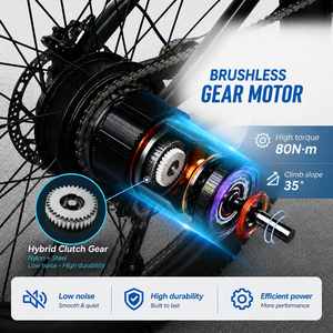 Chamrider DTS425 Entrepôt UE <span class=keywords><strong>Livraison</strong></span> Gratuite Vélo Électrique Compact à Pneus Larges avec Batterie 48V 32Ah, 20 Pouces, pour <span class=keywords><strong>Livraison</strong></span> de Pizzas - Product Image 3