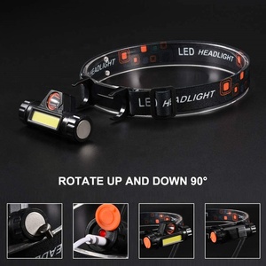 Wason buon prezzo magnetico USB lampada frontale a <span class=keywords><strong>Led</strong></span> ricaricabile rimovibile con faretto XPE COB 18650 alimentato a batteria - Product Image 3