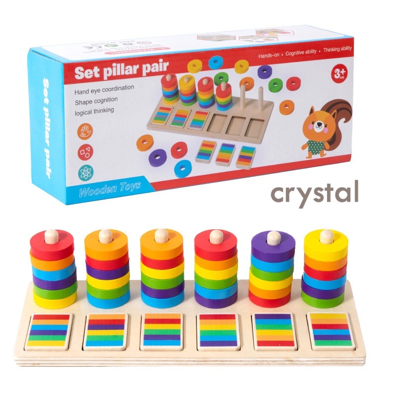 Crystal Wholesale Wooden Ring Game Unisex