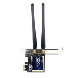 <span class=keywords><strong>Carte</strong></span> Réseau Sans Fil Double Bande 1200 Mbps 2.4 GHz 5 GHz, Récepteur Wifi 5 Ac1200, Dongle Sans Fil PCIE, <span class=keywords><strong>Carte</strong></span> Réseau pour PC Portable - Product Image 3