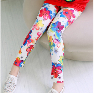 Girls Seamless Leggings Summer Baby Girls Scrunch Butt Leggings Wholesale Bulk Kids Clothing 2021 New Children Pants - Product Image 3