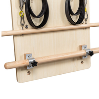 Machine de Pilates murale en bois d'érable avec une charge maximale de 150 kg, certifiée ISO9001/CE, pour les exercices de mise en forme du corps et de yoga