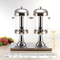 Distributeur de Boissons en Acier Inoxydable Direct d'Usine avec Robinet, Distributeurs de Jus de Fruits Froids et Bière pour Fêtes