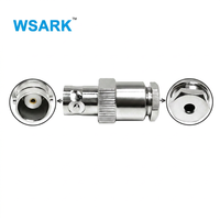 Conector Coaxial RF BNC Hembra con Abrazadera para Cable Coaxial RG178, Conectores de Seguridad para Video CCTV