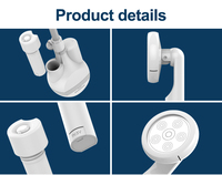 Ensemble de pompe de douche de camping portable d'été chaud Solution de bain rechargeable pour animaux de compagnie en plastique durable