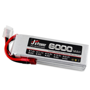 6000mAh 60C 2-6S Oplaadbare LiPo-accu voor RC-boten, RC-auto's en FPV-race drones - Product Image 4