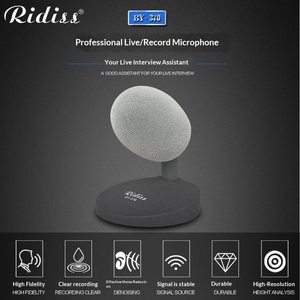 Microphone à condensateur filaire TR8 TR9 pour bureau, idéal pour l'enregistrement en direct, les conférences, les interviews et l'utilisation en studio - Product Image 3