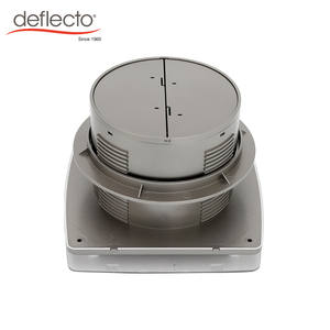 स्मार्ट आर्द्रता संवेदन बाथरूम शौचालय निकालने वाले पंखे स्लिम अक्षीय प्रवाह दीवार के पंखे से छोटे 4 इंच प्लास्टिक - Product Image 3