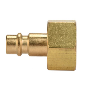 Dingyi Brass Quick Coupling 1/4PT External <b>Thread</b> Pneumatic <b>Tool</b> Accessory - Product Image 4