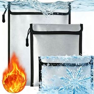 Bolsa de Almacenamiento Maxfree, Organizador de Documentos Impermeable y Resistente al Fuego para el Hogar y la Sala de Estar - Product Image 1