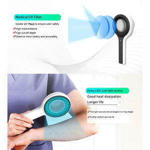 Lampu kayu portabel untuk Diagnosis dermatologi KN-9000C kayu <span class=keywords><strong>UVA</strong></span> untuk Diagnosis Vitiligo <span class=keywords><strong>Psoriasis</strong></span> - Product Image 1