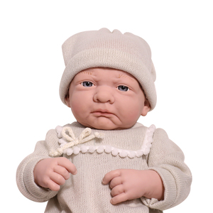 Muñecas <span class=keywords><strong>Reborn</strong></span> de Silicona de Cuerpo Completo Realistas de 35 cm, Juguetes de Vinilo Suave, Bebé <span class=keywords><strong>Reborn</strong></span>, Muñeca de Juguete para Niños, Regalo para Recién Nacidos - Product Image 4