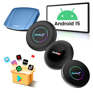 Caja Multimedia para <span class=keywords><strong>Auto</strong></span> con Android 15, 8Gb 128Gb, Adaptador Carplay, Gran Cantidad de Aplicaciones, Reproductor de Video Inalámbrico para Youtube, Compatible con BMW - Product Image 1