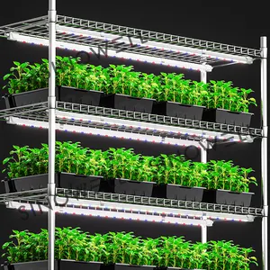 SINOWELL Daisy Chain Design 18W 9000K 4Ft Clone Led Grow Light For Plant Clone And Seedling