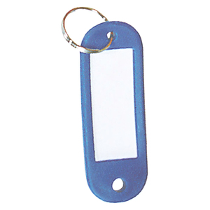 Portachiavi con Porta Badge Blu - Product Image 1