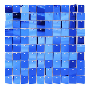 Panneaux muraux irisés argentés scintillants colorés de 30 cm, fond <span class=keywords><strong>photo</strong></span> pour décoration de fête d'anniversaire ou de mariage - Product Image 6