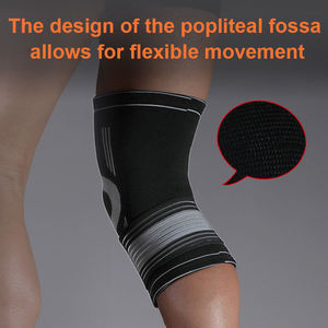 Genouillère de compression respirante en nylon pour le sport et la sécurité des adultes – Offre spéciale - Product Image 6