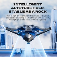 Avión RC 4DRC V61 de Lanzamiento Manual para Niños Principiantes, Despegue y Aterrizaje con una Sola Tecla, Aeronave RC con Mantenimiento de Altitud, Modo Sin Cabeza, Avión de Juguete