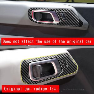 Accesorios LUMA 4x4 para Ford Bronco 2021-2024 cubierta de manija de puerta interior de estilo Popular superposiciones de Marco embellecedor protector ABS 2/4 puerta - Product Image 5