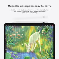 Palm Rejection Pena Layar Sentuh Aktif Air Mini 4 5 6 Pro 12.9 11 1 2 2nd Generation Tablet Pc Stylus Pen untuk Apple Ipad Pensil